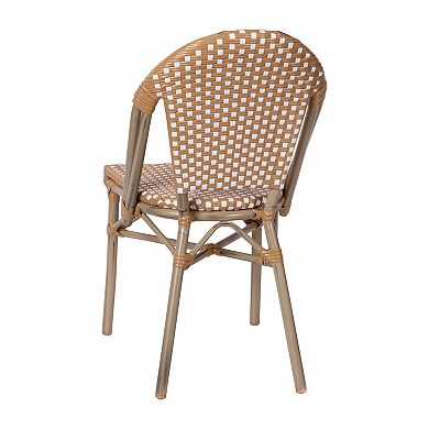 Flash Furniture Lourdes Indoor / Outdoor Commercial French Bistro Stacking Chair
