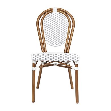 Flash Furniture Lourdes Indoor / Outdoor Commercial Thonet French Bistro Stacking Chair