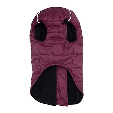 Doggie Design Zip-up Dog Puffer Vest