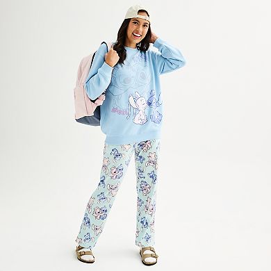 Disney's Lilo & Stitch Juniors' Stitch and Angel Graphic Tee