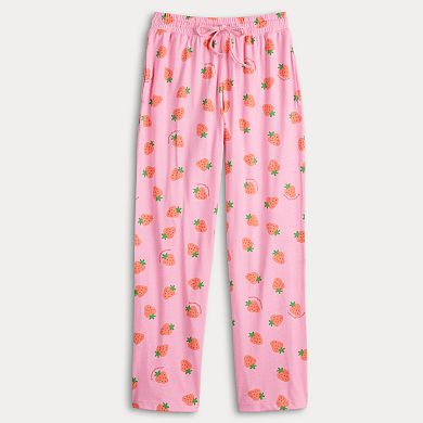 Juniors' Strawberry Shortcake Aop Pants