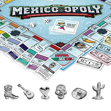 Late For The Sky Mexico-Opoly Spanish Board Game