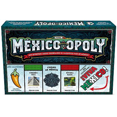 Late For The Sky Mexico-Opoly Spanish Board Game