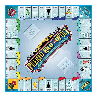 Late for the Sky Puerto Rico-Opoly Classic Board Game