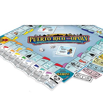 Late for the Sky Puerto Rico-Opoly Classic Board Game