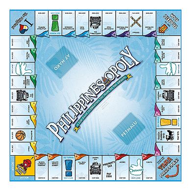 Late for the Sky Philippines-Opoly, Country Themed Family Board Game