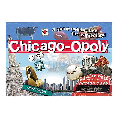Late for the Sky Chicago-Opoly Board Game