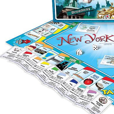 Late For The Sky New York-Opoly Board Game