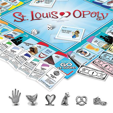 Late For The Sky St. Louis-Opoly Board Game