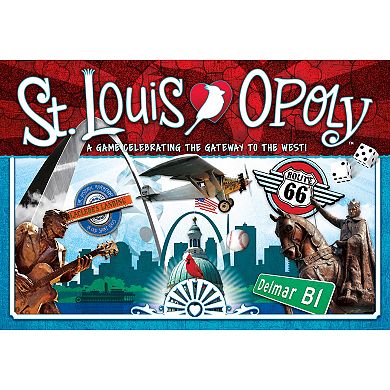 Late For The Sky St. Louis-Opoly Board Game