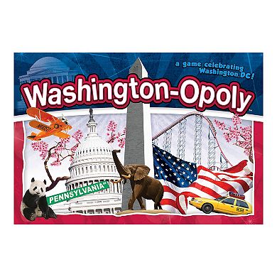 Late for the Sky Washington DC-Opoly Board Game