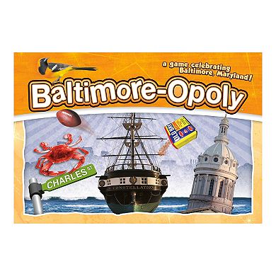 Late For The Sky Baltimore-Opoly Board Game
