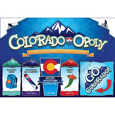 Late For The Sky Colorado-Opoly Board Game