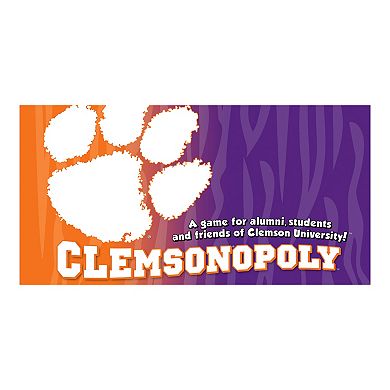 Late for the Sky Clemson-Opoly Board Game