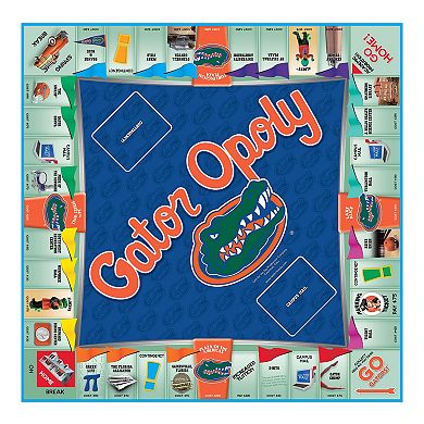 Late For The Sky Gator-Opoly Board Game