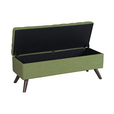 HomePop Modern Tufted Storage Bench