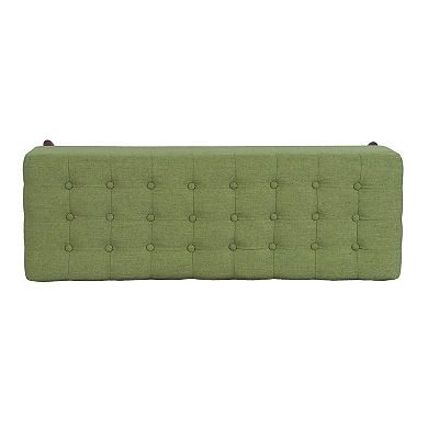 HomePop Modern Tufted Storage Bench