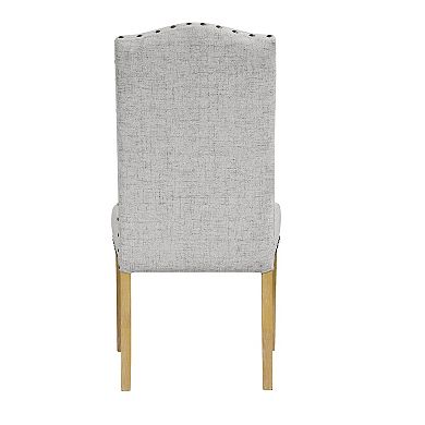 HomePop Curved Top Parson Dining Chair 2-Piece Set