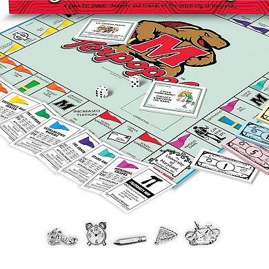 Late for the Sky University of Maryland Terp-Opoly Board Game