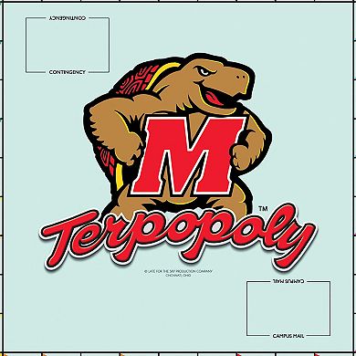 Late for the Sky University of Maryland Terp-Opoly Board Game