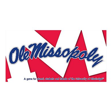 Late for the Sky Ole Miss-Opoly Board Game