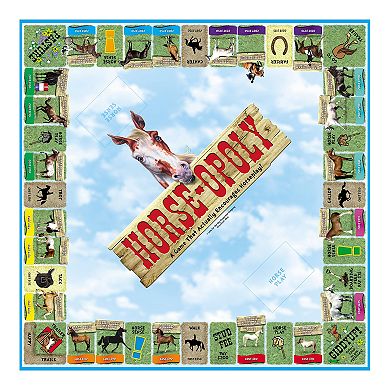 Late For The Sky Horse-Opoly Board Game