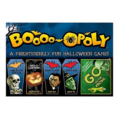 Late For The Sky Boo-Opoly Board Game