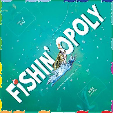 Late for the Sky Fishin'-Opoly Board Game