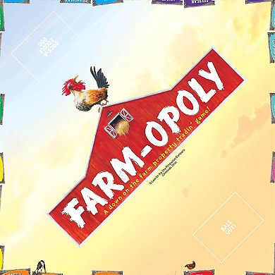 Late For The Sky Farm-Opoly Board Game