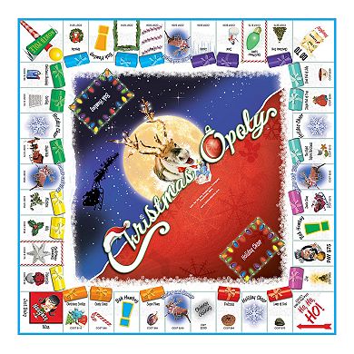 Late For The Sky Christmas-Opoly Board Game