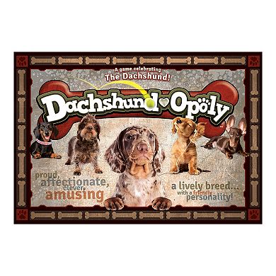 Late For The Sky Dachshund-Opoly Board Game