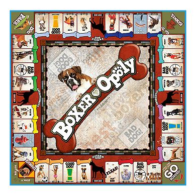 Late For The Sky Boxer-Opoly Board Game