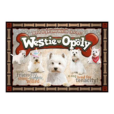 Late For The Sky Westie-Opoly Board Game