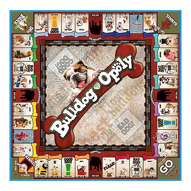 Late For The Sky Bulldog-Opoly Board Game