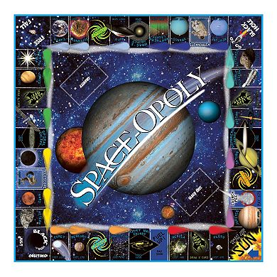 Late For The Sky Space-Opoly Board Game