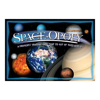 Late For The Sky Space-Opoly Board Game