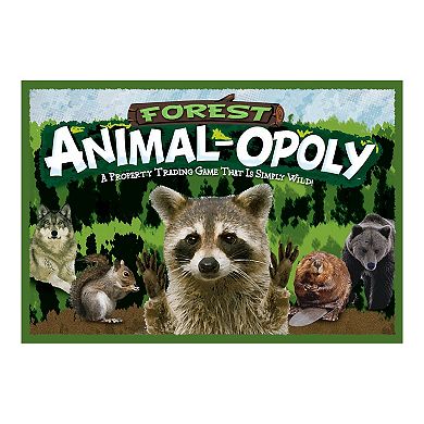 Late For The Sky Forest Animal-Opoly Board Game