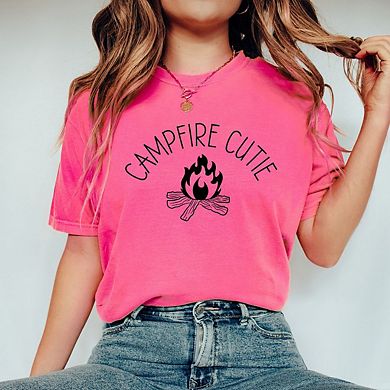 Campfire Cutie Garment Dyed Tees