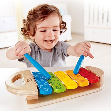 Hape Rainbow Xylophone Wooden Kids Musical Instrument Toy