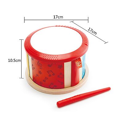 Hape Double-Sided Drum Wooden Musical Instrument