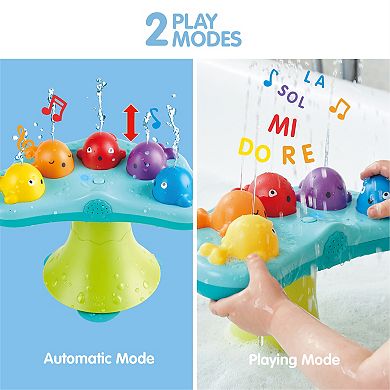 Hape Music Fountain Whale 2-Mode Bath Toy
