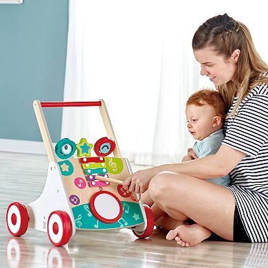 Hape My First Wooden Push & Pull Musical Learning Walker