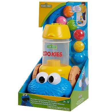 Just Play Sesame Street Cookie Monster Nom Nom Cookie Clean-up Vacuum