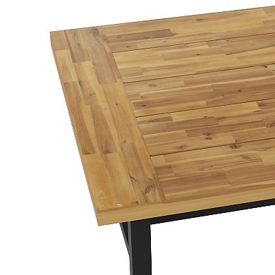 Flash Furniture Rafe Commercial Grade Acacia Wood Dining Table