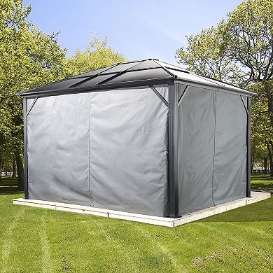 Sojag Meridien Gazebo Curtains 12 x 16 ft.