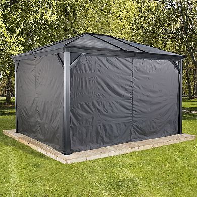 Sojag Ventura Gazebo Curtains 10 x 12 ft.