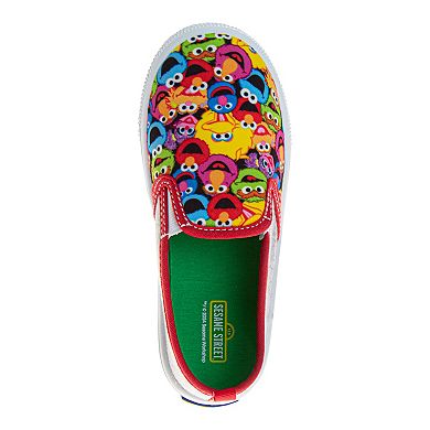 Sesame Street All Your Friends Toddler Canvas Sneakers