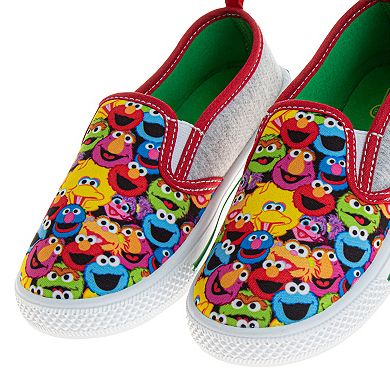 Sesame Street All Your Friends Toddler Canvas Sneakers