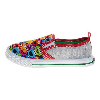 Sesame Street All Your Friends Toddler Canvas Sneakers