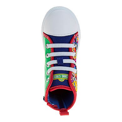 Sesame Street All Your Friends Toddler Hi-Top Sneakers